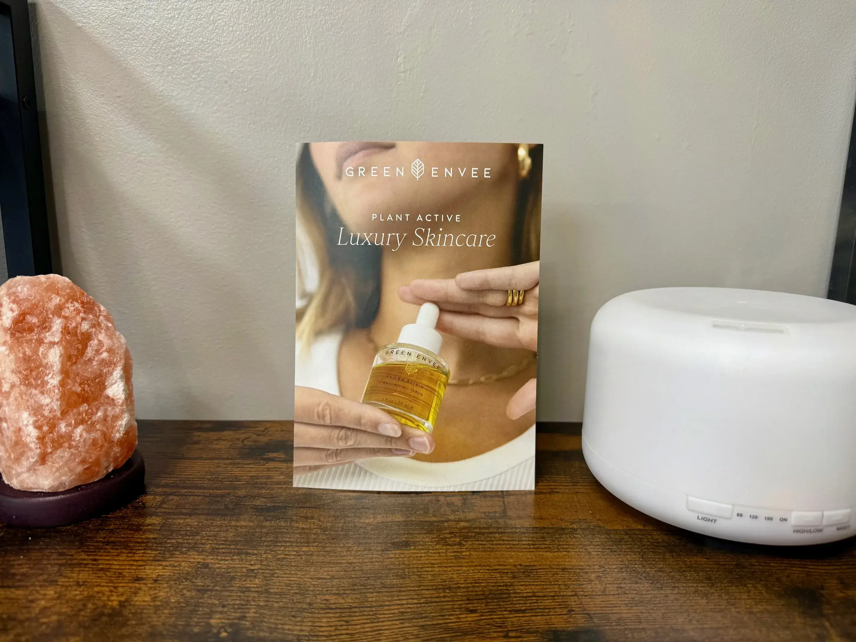 Green Envee premium luxury skincare products used at Royal Glow Beauty and Esthetics